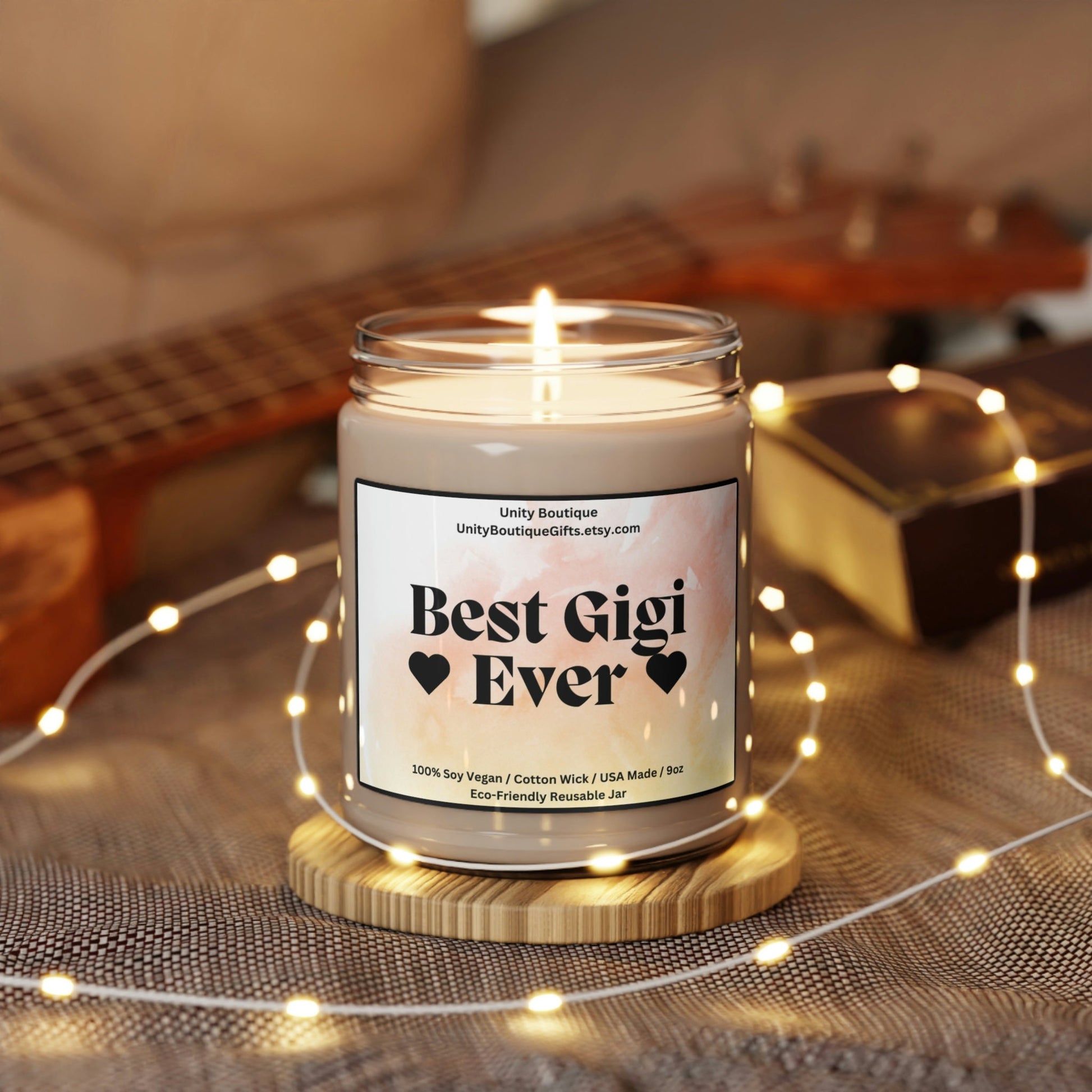 Best Gigi Ever Candle.100% Soy Candle. Gigi Candle. USA Made Candle. Grandmother Candle. Mothers Day Candle. Gift for Gigi. Grandma Gift