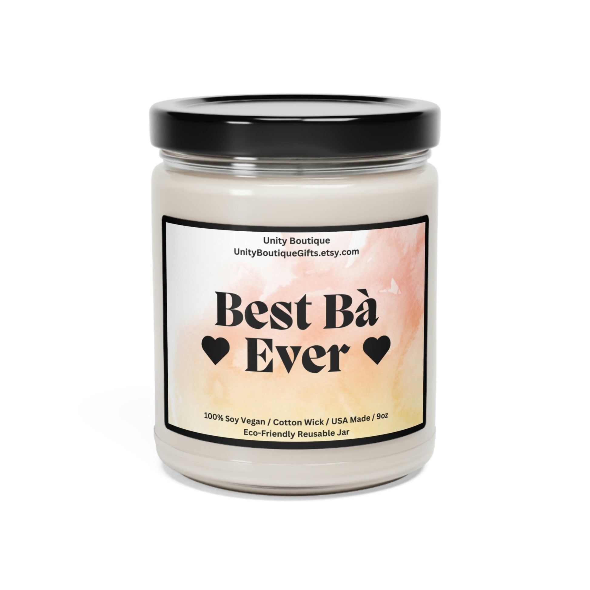 Best Bà Ever Candle.100% Soy Candle. Vietnamese Candle. USA Made Candle.Grandmother Candle.Mothers Day Candle.Gift for Bà Vietnamese Grand