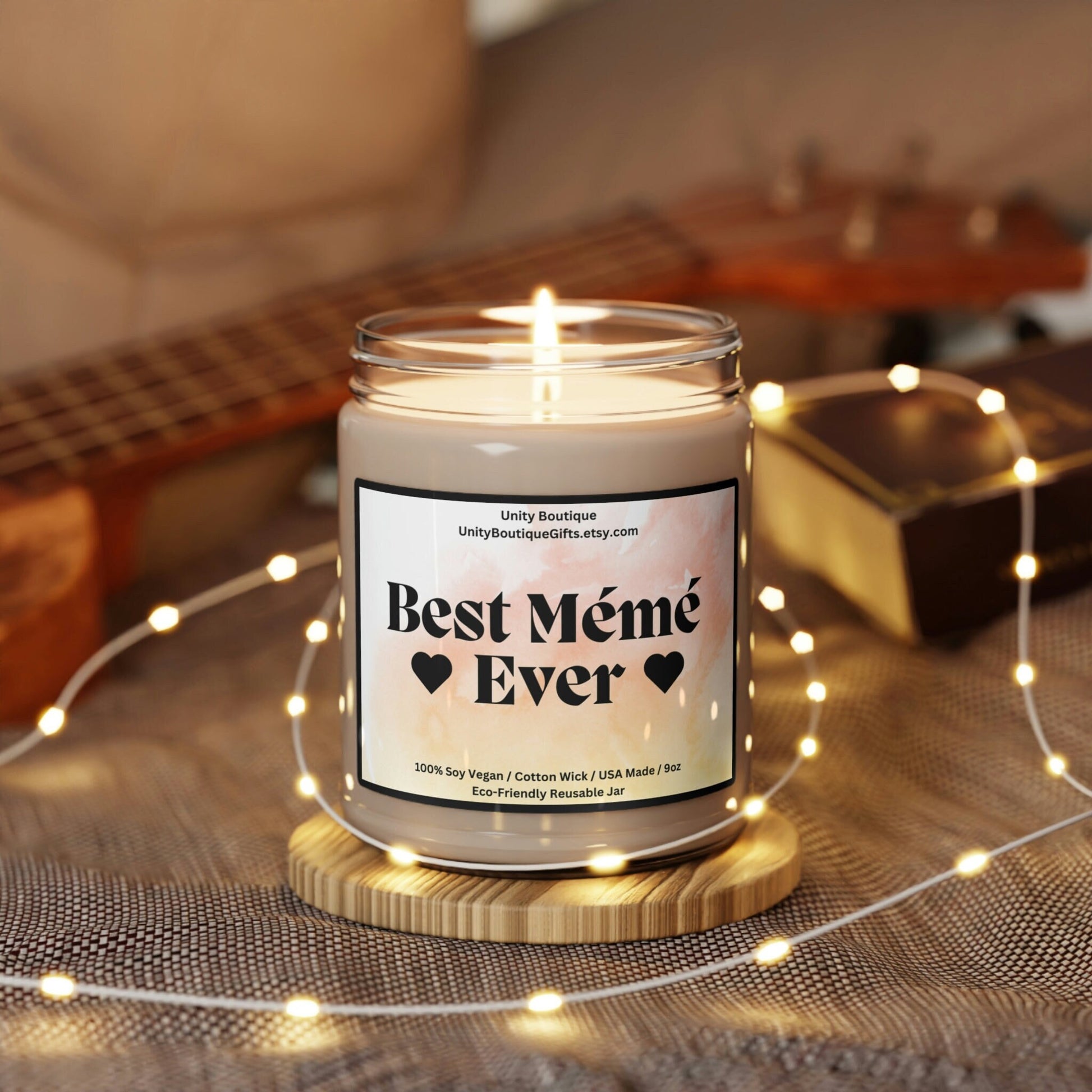 Best Mémé Ever Candle.100% Soy Candle. French Grandmother Candle. USA Made Candle. Mémé Candle. Mothers Day Candle. Gift for Mémé