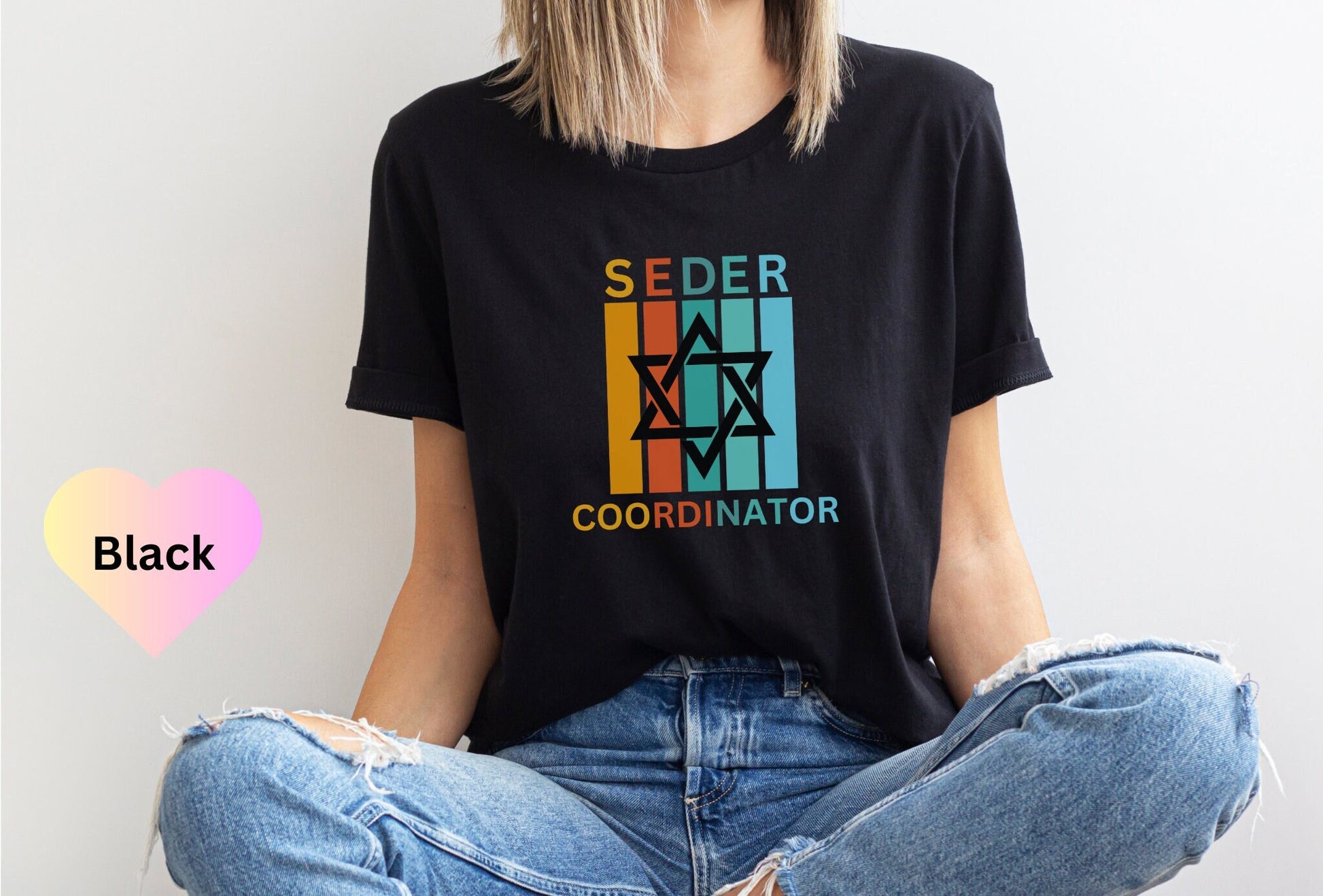 Seder Coordinator Shirt, Retro Jewish Shirt, Funny Passover Leader Haggadah, Pesach Shirt, Seder, Jewish Pride, Hebrew Shirt, Judaica Gift