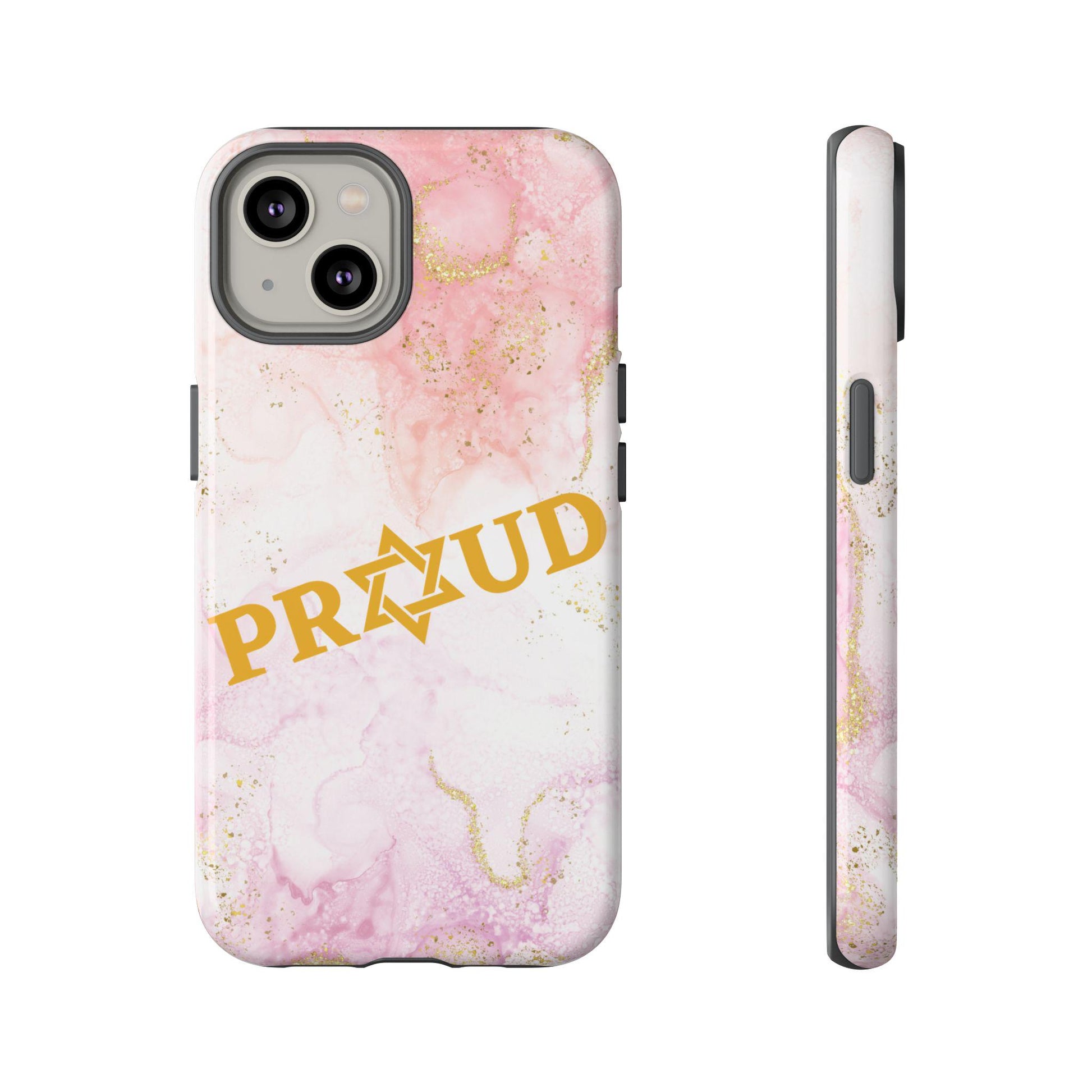 Proud Jewish Tough Phone Case, Star David Case, Jewish Pride, Jewish Gift Idea, Hanukkah Gift, Jewish Phone case, Pink iphone android google