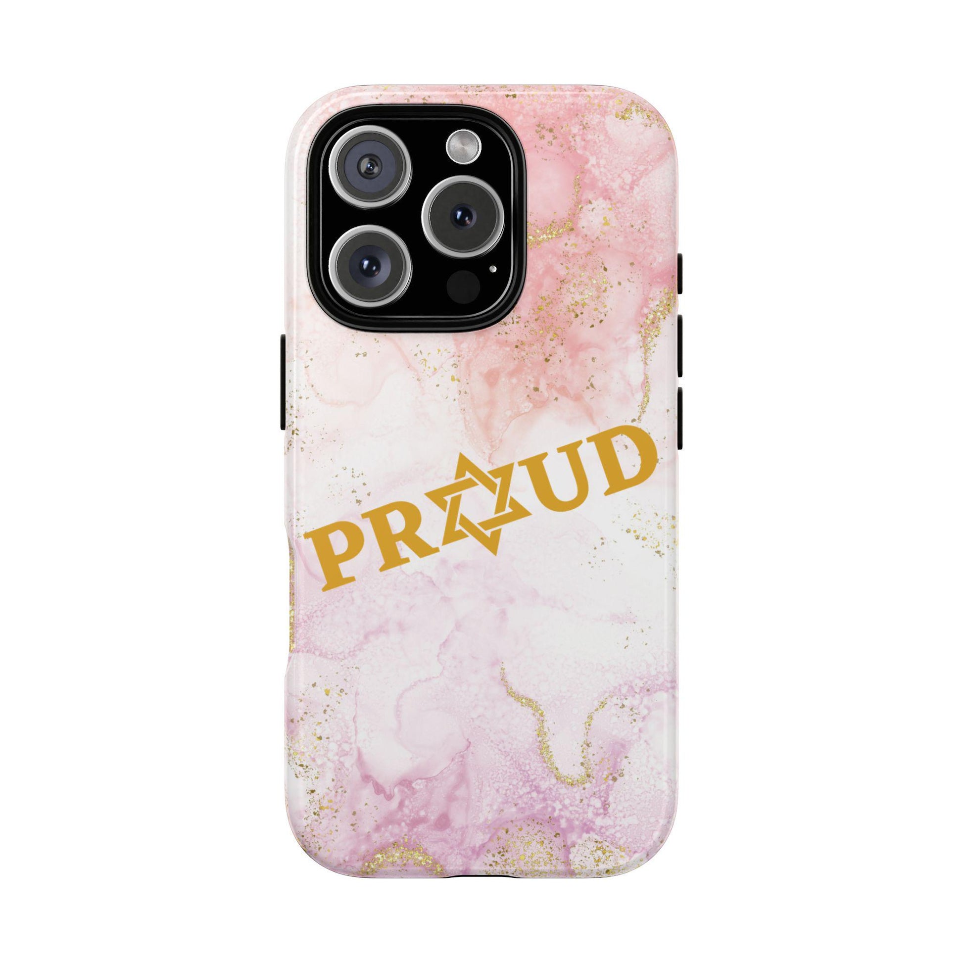 Proud Jewish Tough Phone Case, Star David Case, Jewish Pride, Jewish Gift Idea, Hanukkah Gift, Jewish Phone case, Pink iphone android google