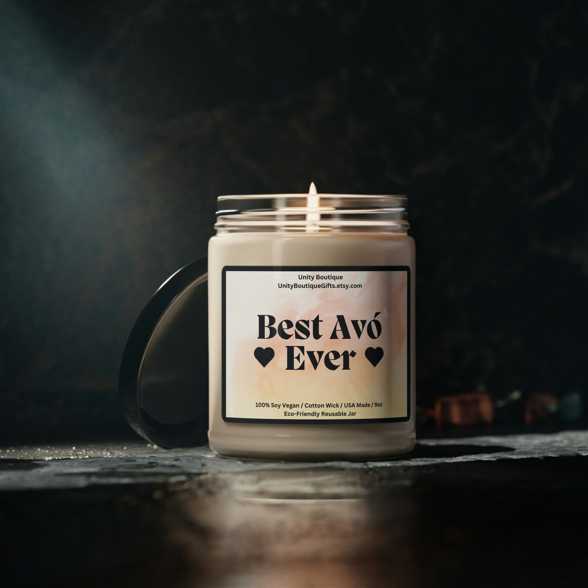 Best Avó Ever Candle.100% Soy Candle.Portuguese Grandmother Candle. Brazilian Candle.Avó Candle. Mothers Day Candle. Gift for Portuguese Av